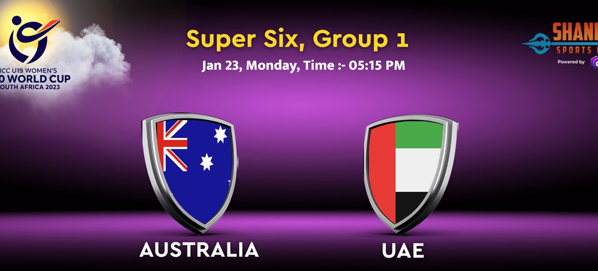 Australia Beat UAE by 6 Wickets