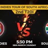 South Africa vs West Indies, 2nd T20I: South Africa Won by 6 Wickets Against West Indies in a High-scoring Match